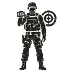 instruktor omawiający procedurę pozwolenia na broń